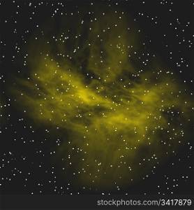 space nebula. a nice large image of a cloudy nebula in space