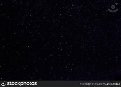 space, skyscape and astronomy - stars in night sky. stars in night sky