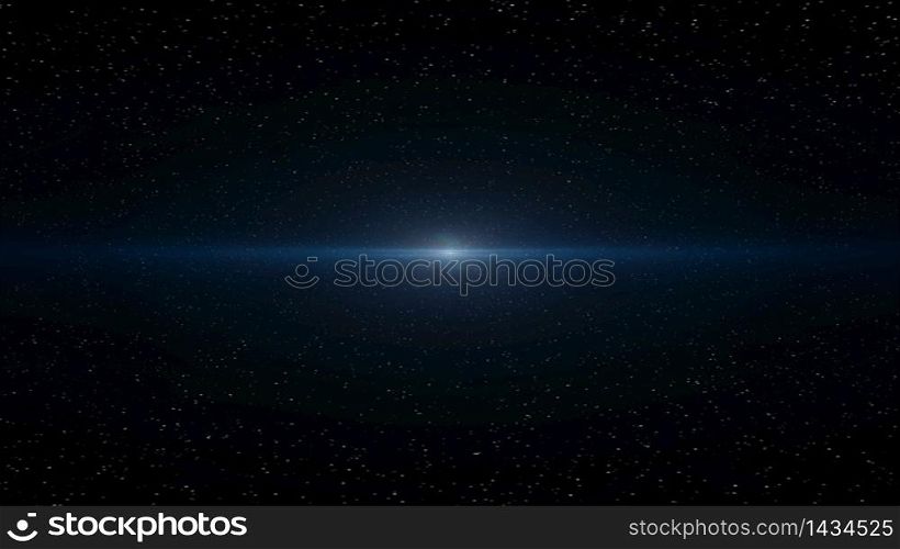 Space Traveling Flying through star field in outer space night sky 3d rendering. Space Traveling Flying through star field in outer space night sky 3d rendering