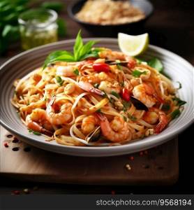Spaghetti with Seafood