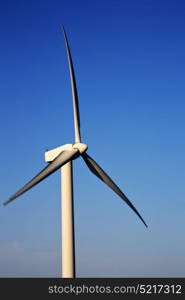 spain africa wind turbines and the sky in isle of lanzarote