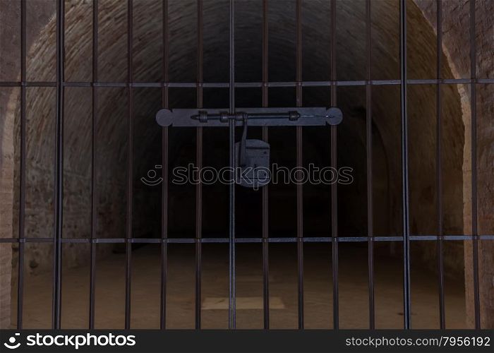 Spain, Andalusia Region. Prison entrance used by Spanish Inquisition