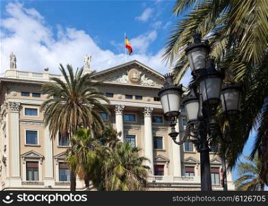 Spain. Barcelona. Military Government Building