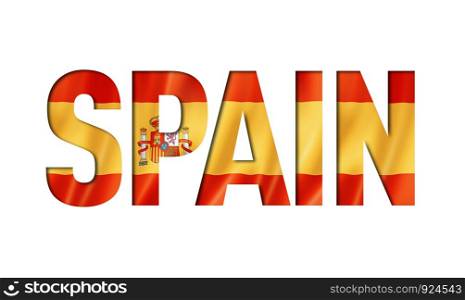 spain flag text font. spanish symbol background. spanish flag text font