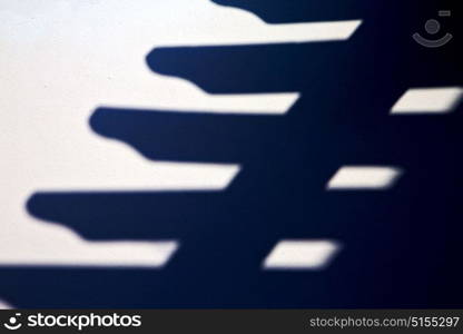 spain lanzarote abstract shadow in a wall white