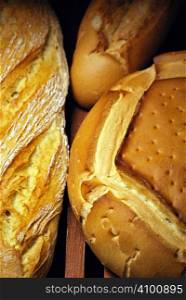 Spanish bread. Tasty and healty meal.