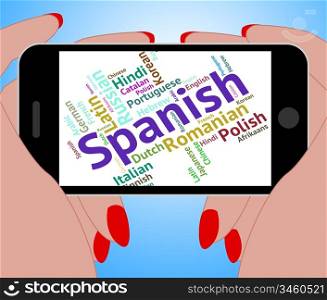 Spanish Language Meaning Words Speech And Vocabulary