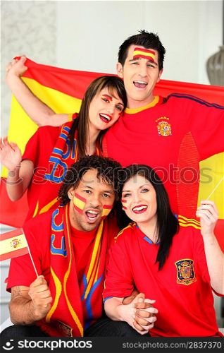 Spanish sports fans