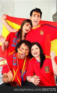 Spanish sports fans