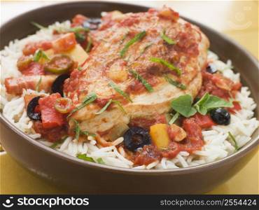 Spanish-Style Chicken and Rice