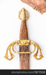 Spanish sword collection detail, sigle XVI