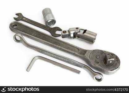 spanner on a white background