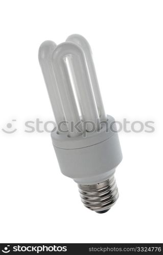 Spare light bulbs isolated on white background.