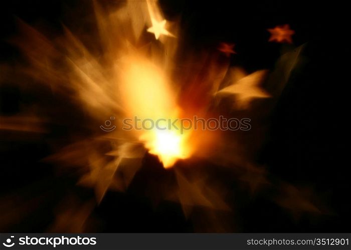 sparkler fire macro background close up
