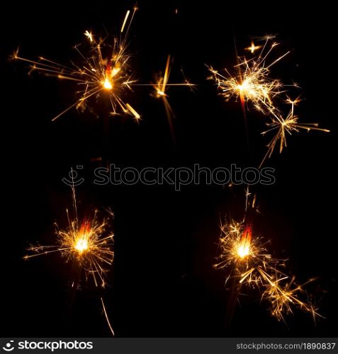 sparkling flares set. Resolution and high quality beautiful photo. sparkling flares set. High quality and resolution beautiful photo concept