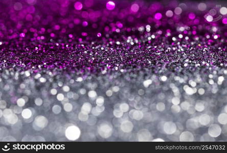 sparkling multicolored glitter