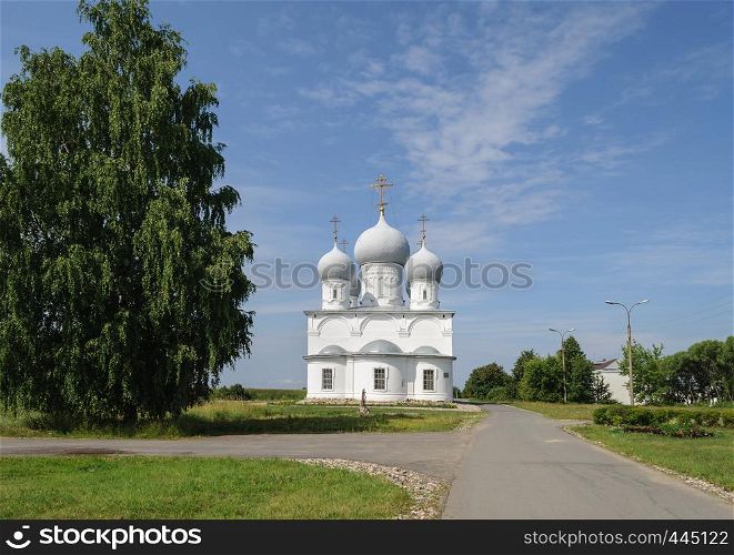 Spaso-Preobrazhensky Cathedral (1668-1670) in Belozersk, Vologda Region, north Russia