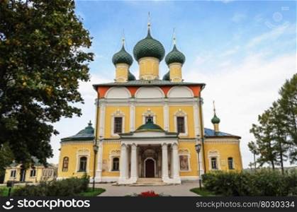 Spaso-Preobrazhensky (Transfiguration) Cathedral in Uglich Kremlin, Yaroslavl region, Russia