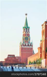 Spasskaya Tower of Moscow Kremlin chimes