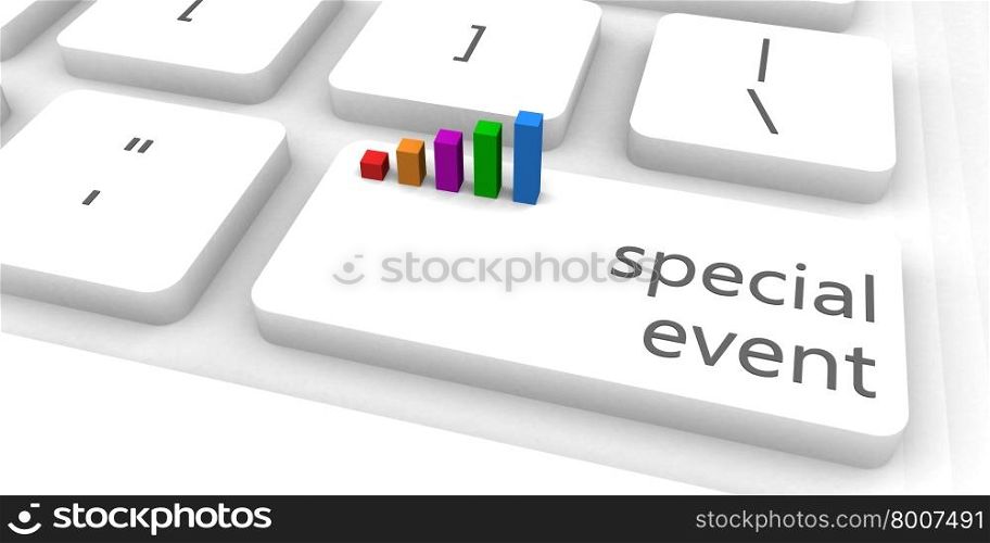 Special Event as a Fast and Easy Website Concept. Special Event