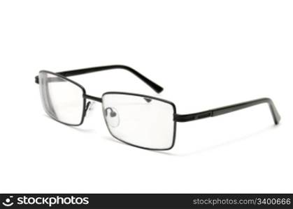 spectacles isolated on a white