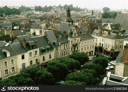 Spectacular cityscape, Amboise, France