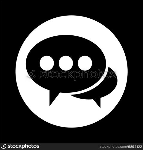 Speech bubble icon