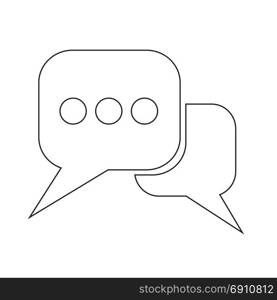 Speech bubble icon