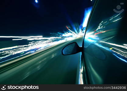 speed drive in night city