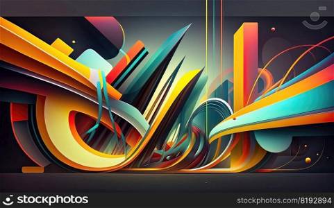 speed lines background. light abstract, energy colorful, motion data, technology futuristic speed lines background ai generated illustration. speed lines background ai generated