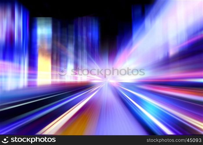 speed motion on night city