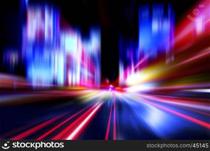speed motion on night city