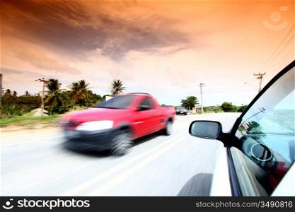 speedy day drive on car