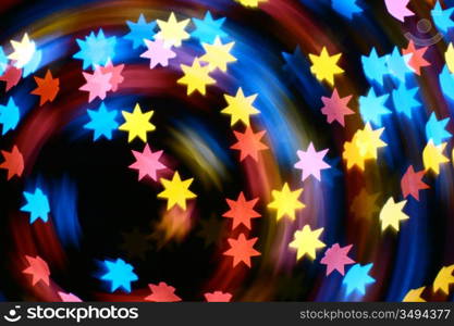 speedy motion stars abstract background