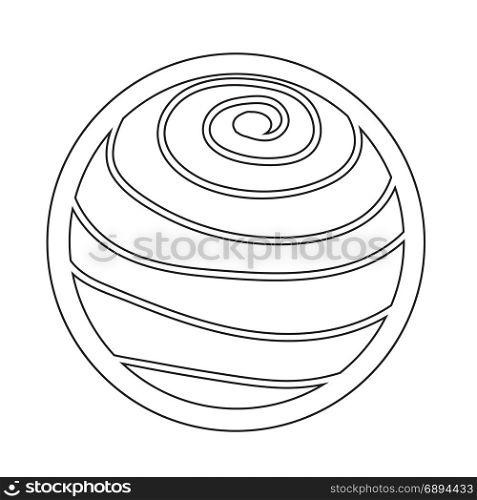 Sphere abstract icon