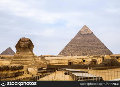 Sphinx and the Pyramids of Egypt