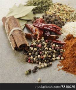 Spices And Herbs Collection,Close Up