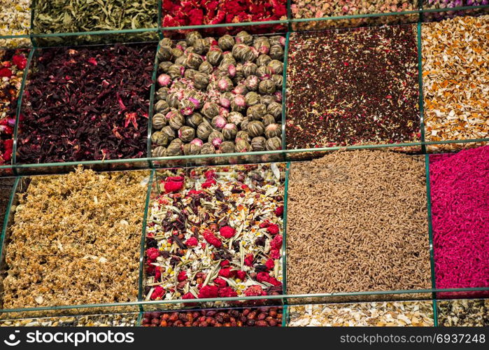 Spices at the Spice Market in Istanbul