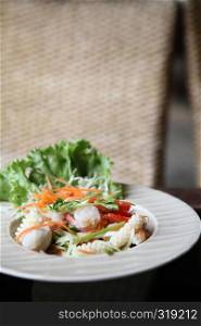 spicy Thai-style salad