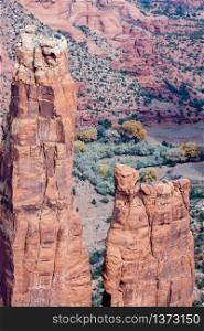 Spider Rock in Canyon de Chelly