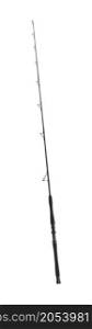 Spinning rod for fishing isolated. Spinning rod for fishing