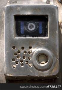 Spion. Spy - camera on a door system