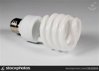 Spiral power saving up lamp
