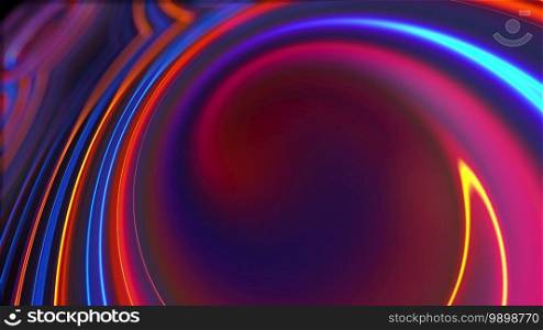 Spiral wavy texture with neon lighting, computer generated. 3D rendering of color plasma backdrop. Spiral wavy texture with neon lighting, computer generated. 3D rendering of plasma background