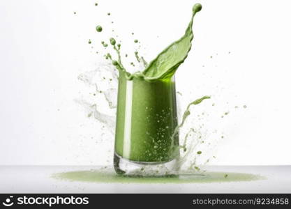 Splash green juice. Drink organic. Generate Ai. Splash green juice. Generate Ai