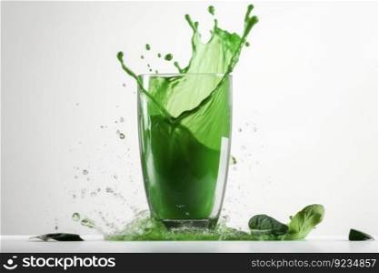 Splash green juice organic. Drink liquid. Generate Ai. Splash green juice organic. Generate Ai