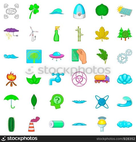 Splash icons set. Cartoon style of 36 splash vector icons for web isolated on white background. Splash icons set, cartoon style