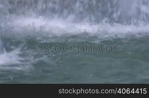 Splashes of Yalta fountain.