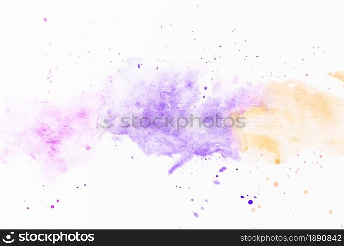 splatters violet yellow paint. Resolution and high quality beautiful photo. splatters violet yellow paint. High quality and resolution beautiful photo concept