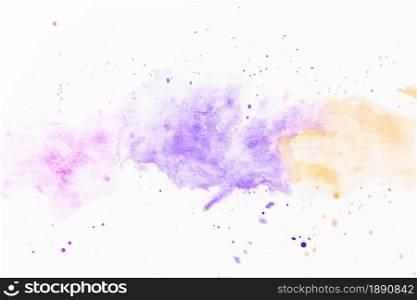 splatters violet yellow paint. Resolution and high quality beautiful photo. splatters violet yellow paint. High quality and resolution beautiful photo concept